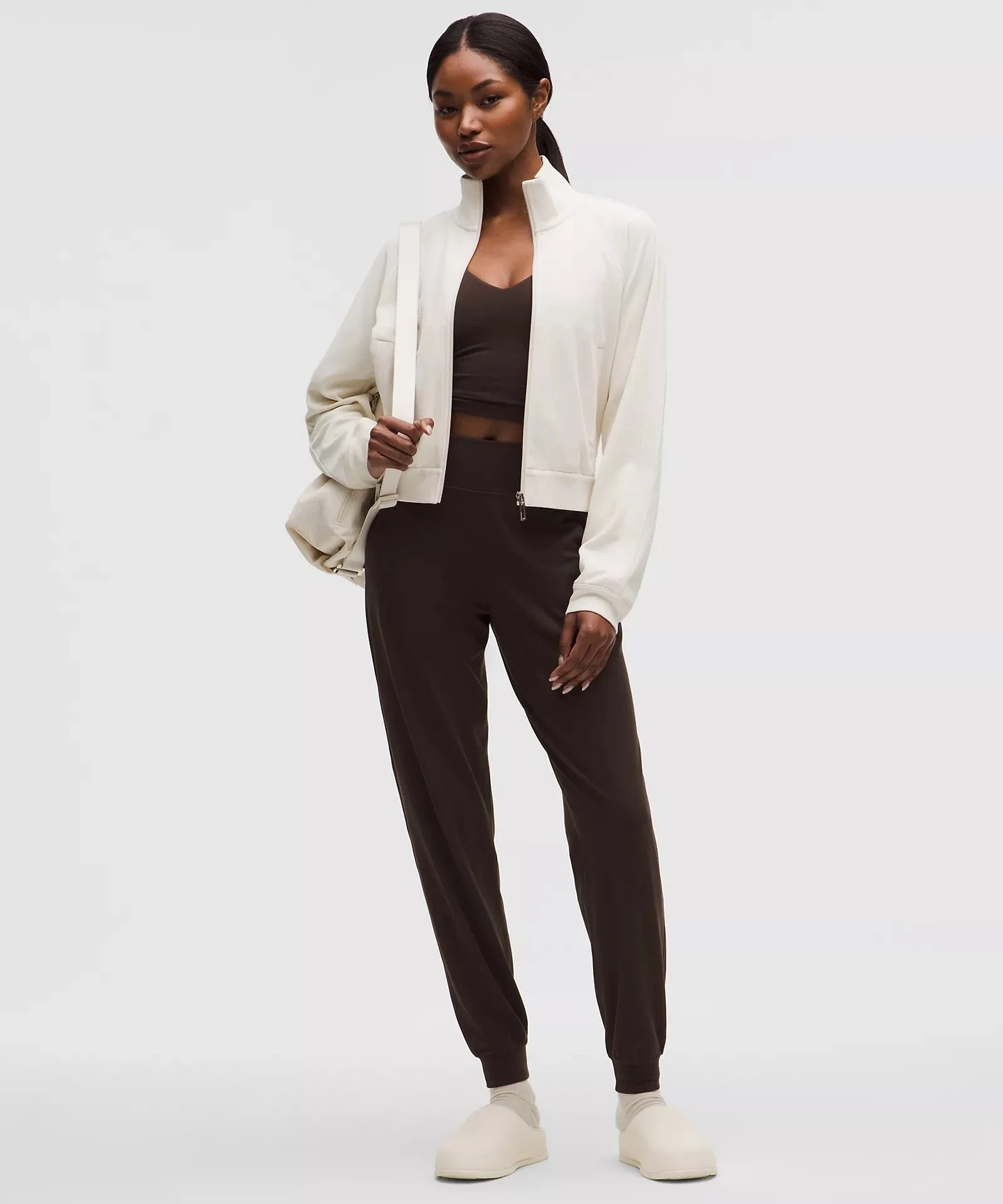 LululemongrooveパンツフレアフィットダークブラウンアジアフィットL LW5FVLA_045604_1?size=1600,1600